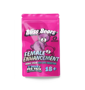 Try new Bliss Bears for Female enhancement. Gummies with a sexual boost for females