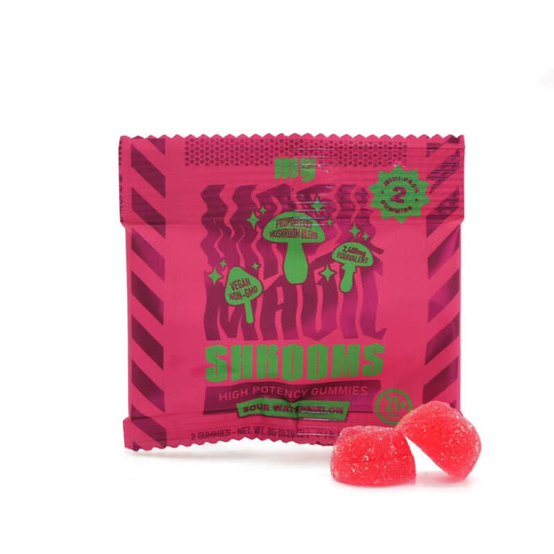 Sour Watermelon Shroom Gummies by My Magic Shrooms 2 pack