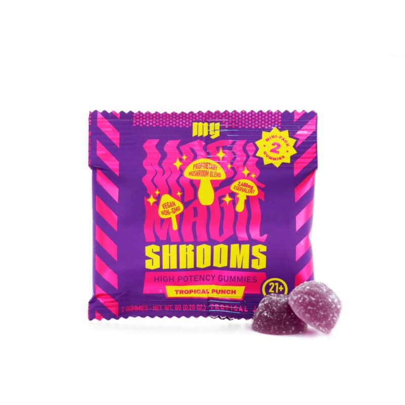 Go on a Tropical Journey with a 2-pack of Tropical Punch gummies